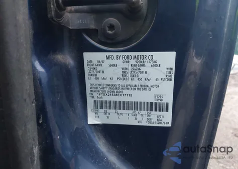 2008 Ford F-250 Xlt from USA, damaged, VIN 1FTSX21538EC17115